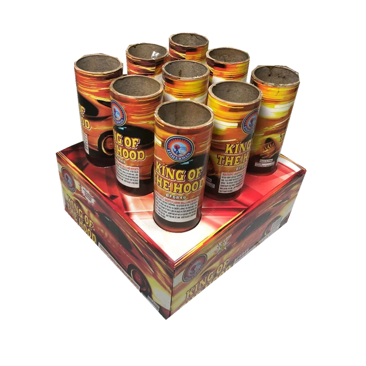 Фейерверк для торта 3 дюйма 9 выстрелов для людей, покупающих в магазине