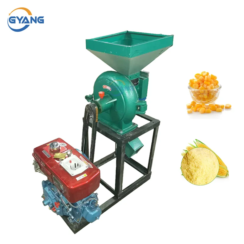 Professional Corn Flour Mill/ Grain Mills For Sale/ Small Agricultural Diesel Maize Milling Machine