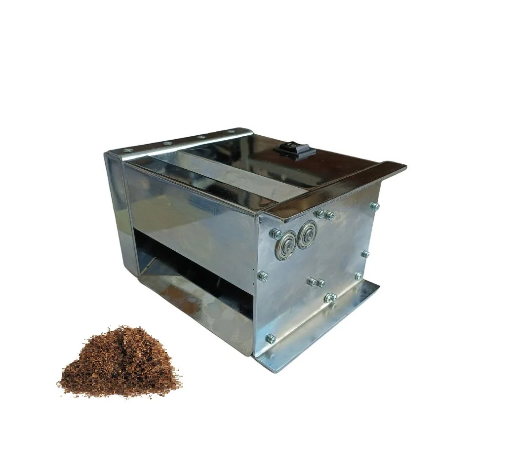 New  electric tobacco herb leaf shredder machine