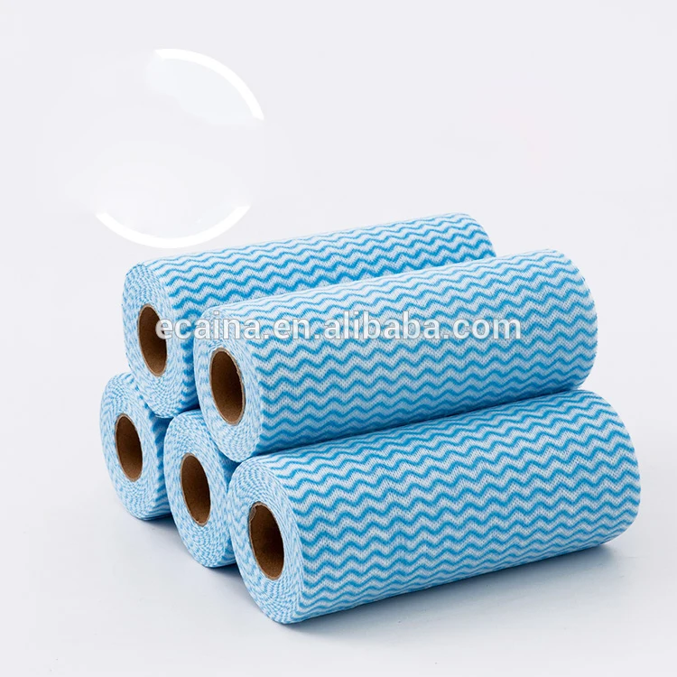The global Nonwoven Spunlace Kitchen Wipes Chux Wipes Roll