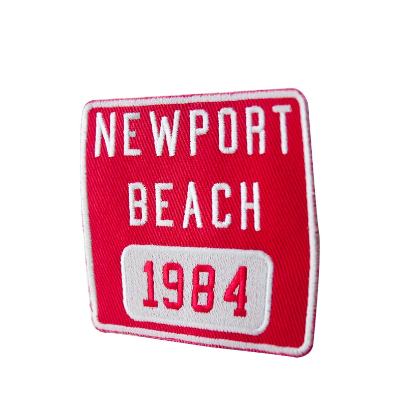 Personalized Cotton Twill Fabric Embroidery Patches