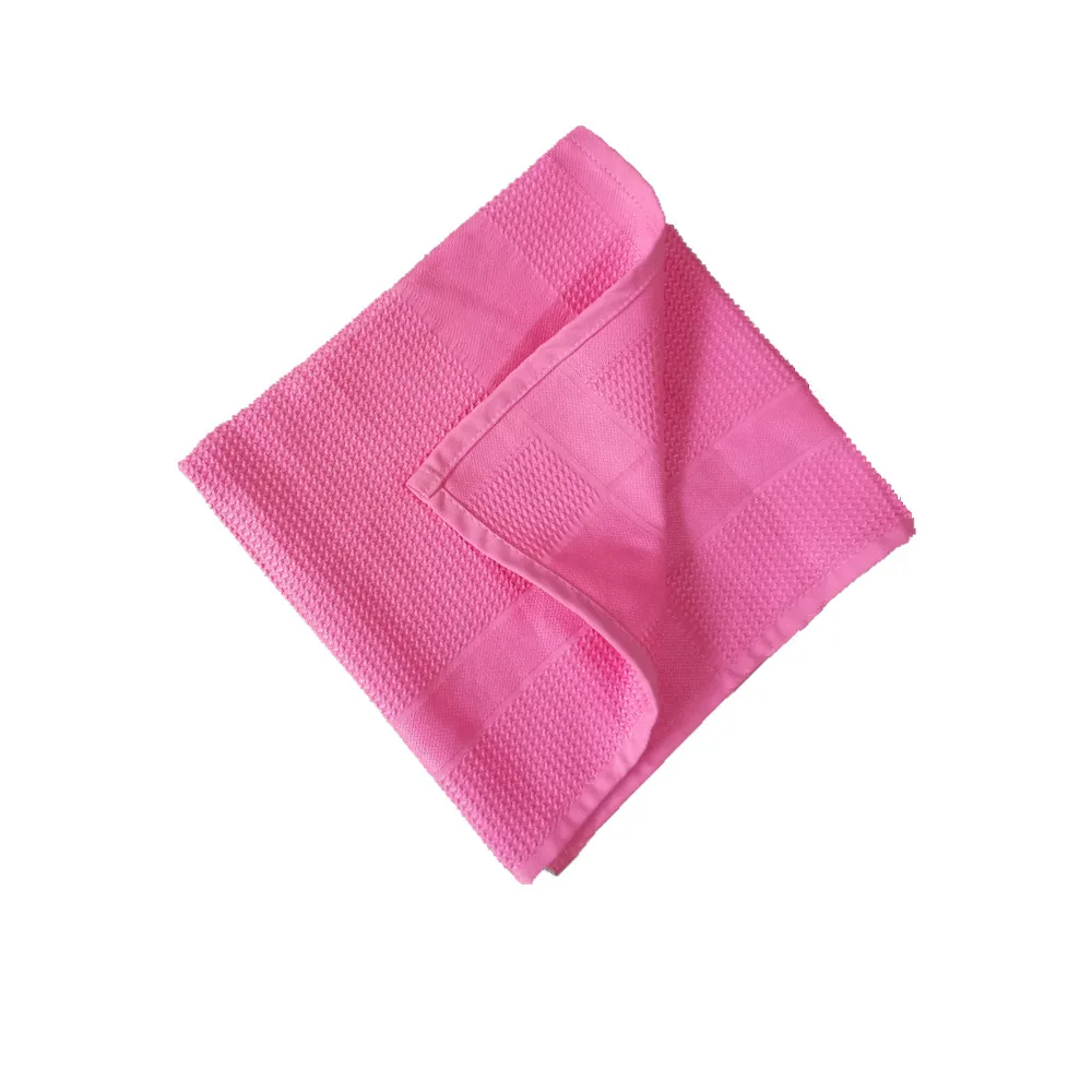 product 40x60cm Quick dry custom design colorful sublimation printing tea waffle towel