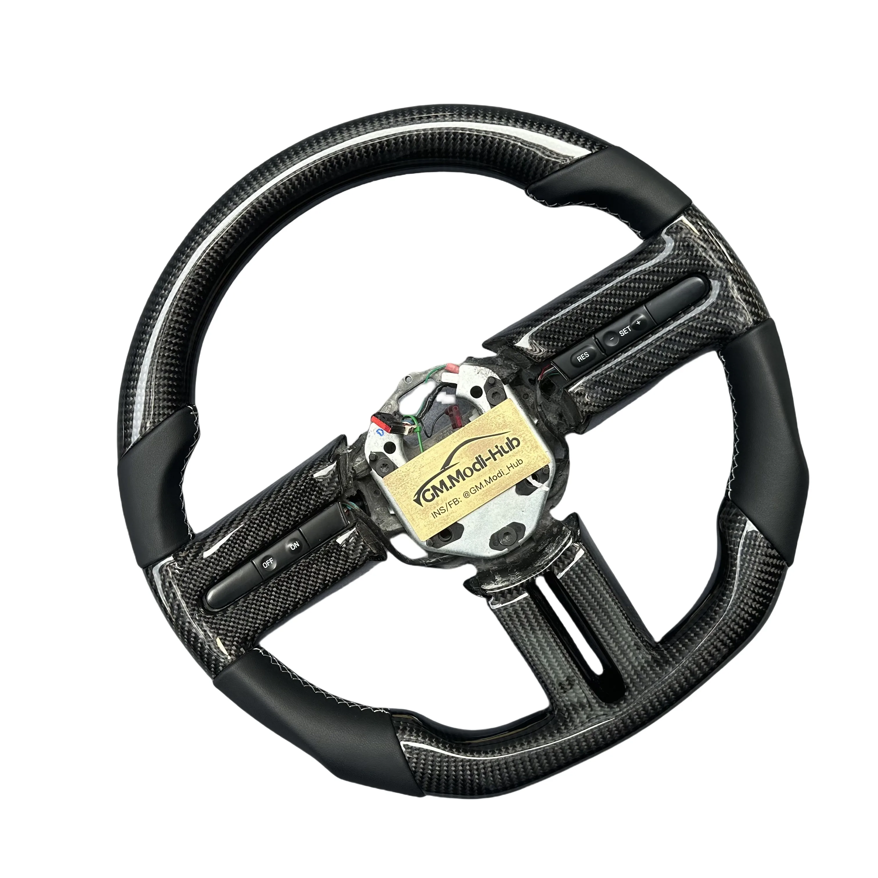 GM.Modi-Hub высококачественное карбоновое Автомобильное рулевое колесо для Ford 2005 2006 2007 2008 2009 Mustang