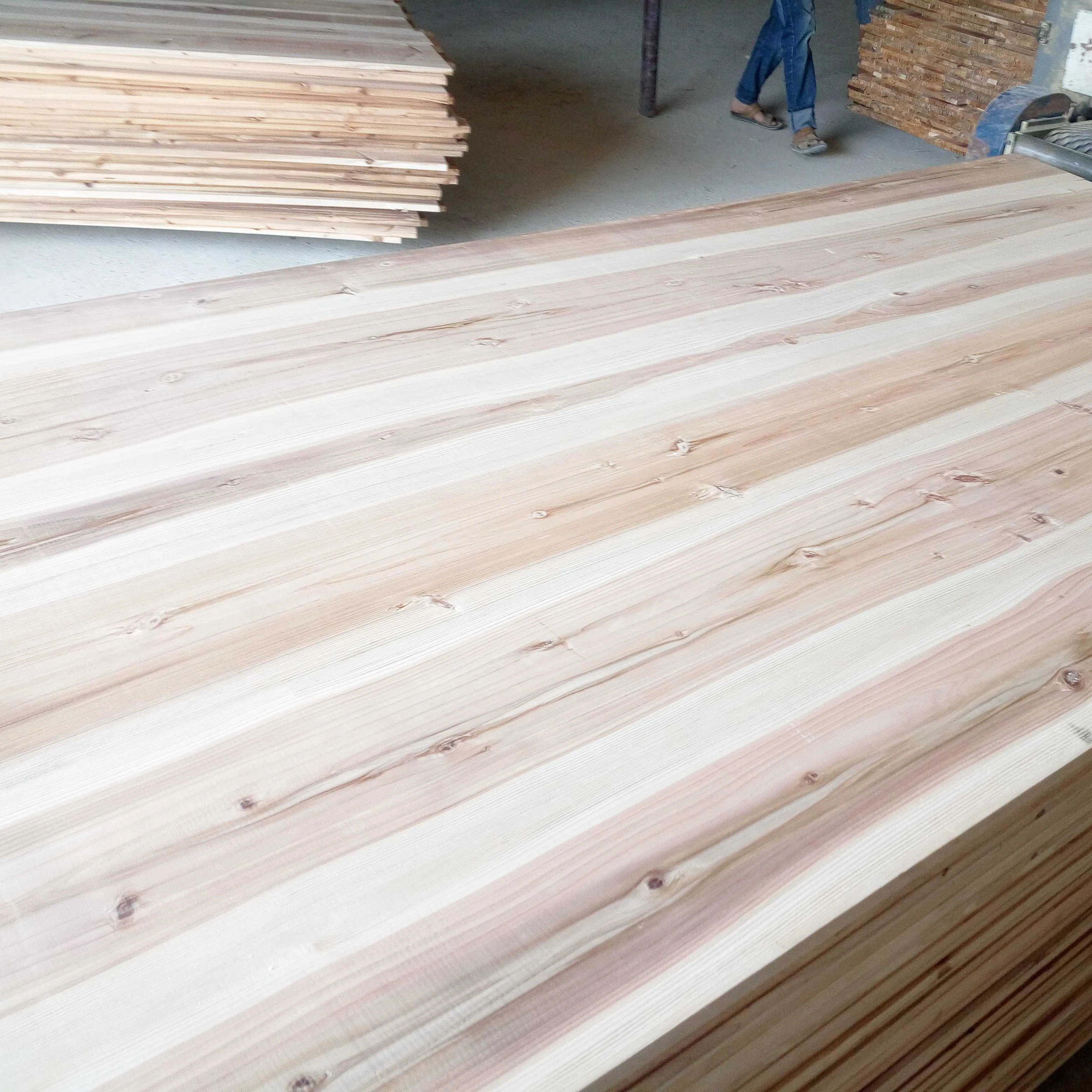 
Factory Price China Fir Edge Glued Board Fir Solid Wood Boards 