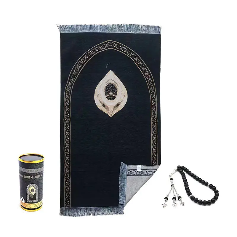 Promotion Sejadah Thick Foam Padded Prayer Mat Perfect Ramadan Gifts Turkish Anti-slip Praying Carpet