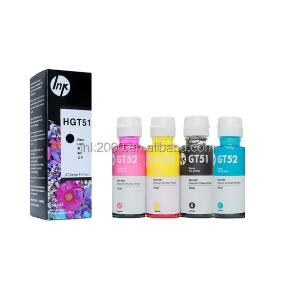 For HP GT5810 GT 5820 GT-51 GT-52  refill ink bottle - Nano Inkjet