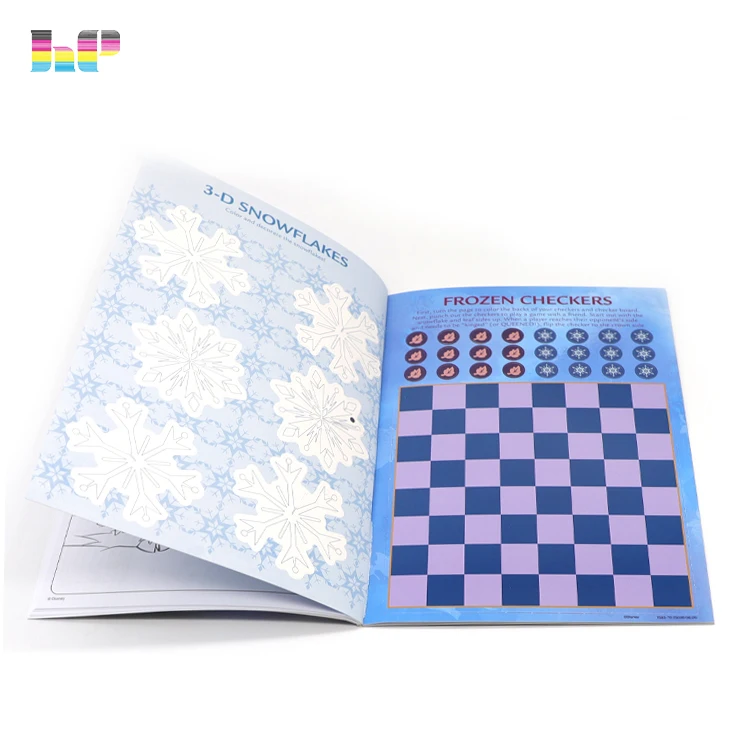 wholesale a4 a5 b5 color brochure booklet book printing