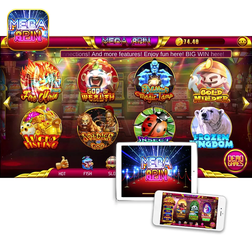 Distubutor Slots Mega Spin Fish Slot Game Platform Online Game Software Online Game Kits