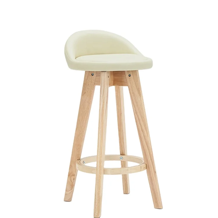 Кофейни стулья и столы деревянный барный стул Кофейни кожаные стулья