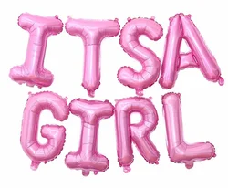 Wholesale Party Decoration Gender Reveal Baby Shower Blue 16' ITS A BOY Foil Balloons