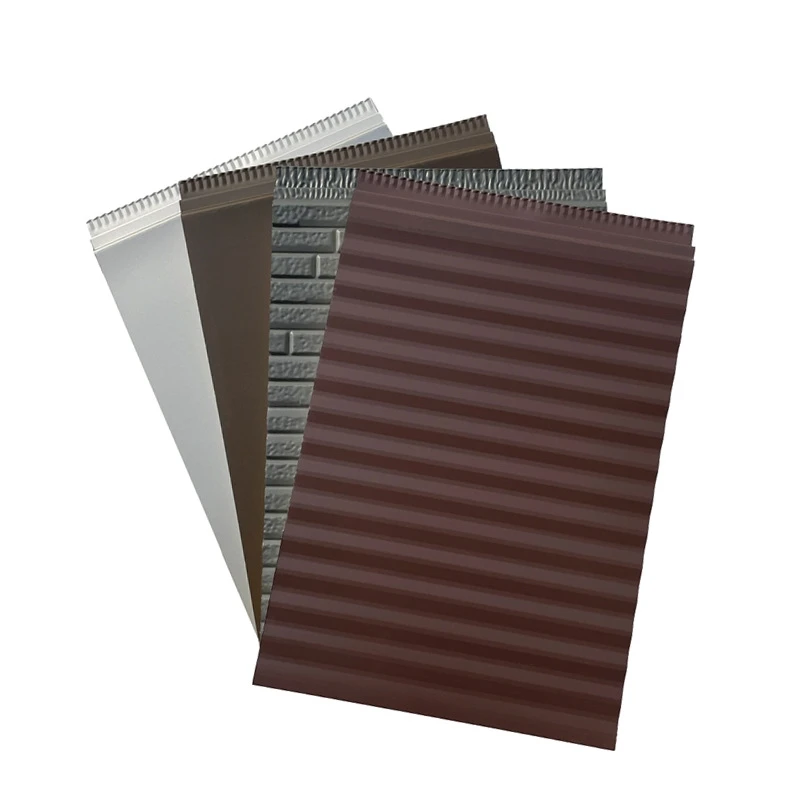 External wall insulation PU polyurethane sandwich panels house outside wall boards