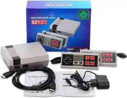 Mini Classic N E S TV Game Console Support TF Card 8 Bit Retro Video Game Console Built-In 621 Games HD Handheld Gaming Player