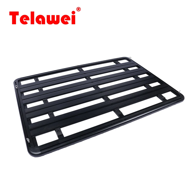 JFC-3003 4x4 popular aluminum alum alloy slim body armor style platform truck land criser 100 200 prado defender flat roof rack