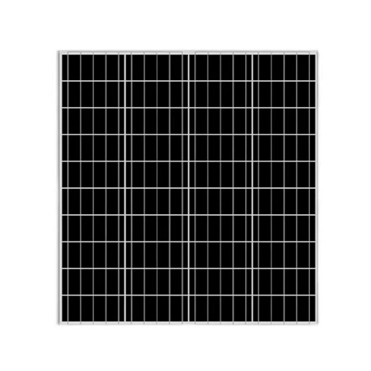 85W waterproof monocrystalline solar panels supply power to monitoring equipment large solar cells solar panel