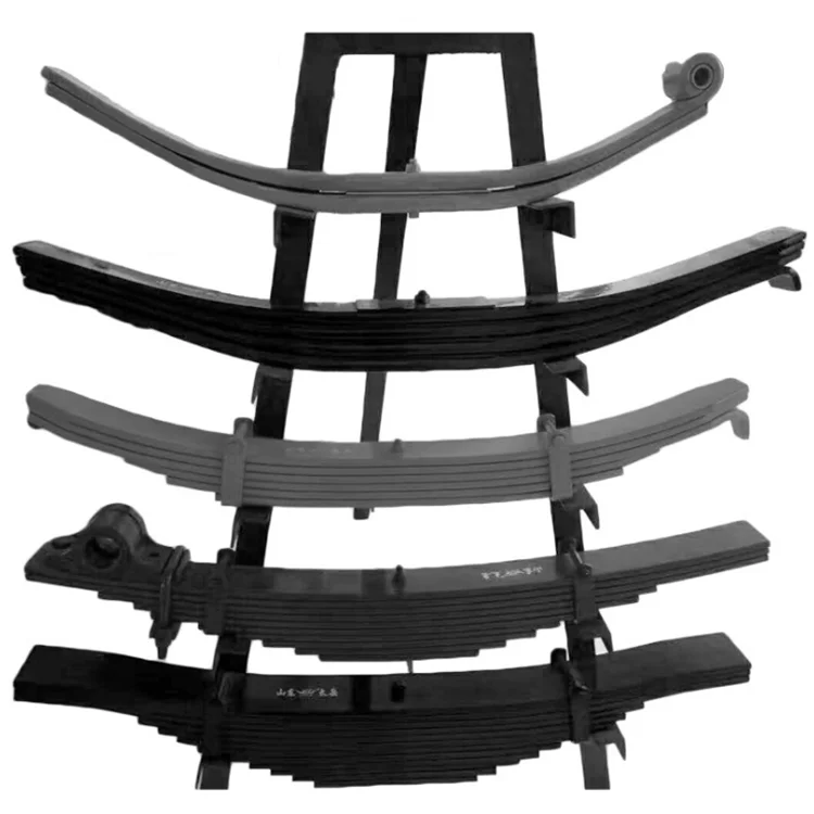 Для запасных частей прицепов грузовиков параболическая листовая пружина и различные листовые пружины Прямая продажа с завода из стали