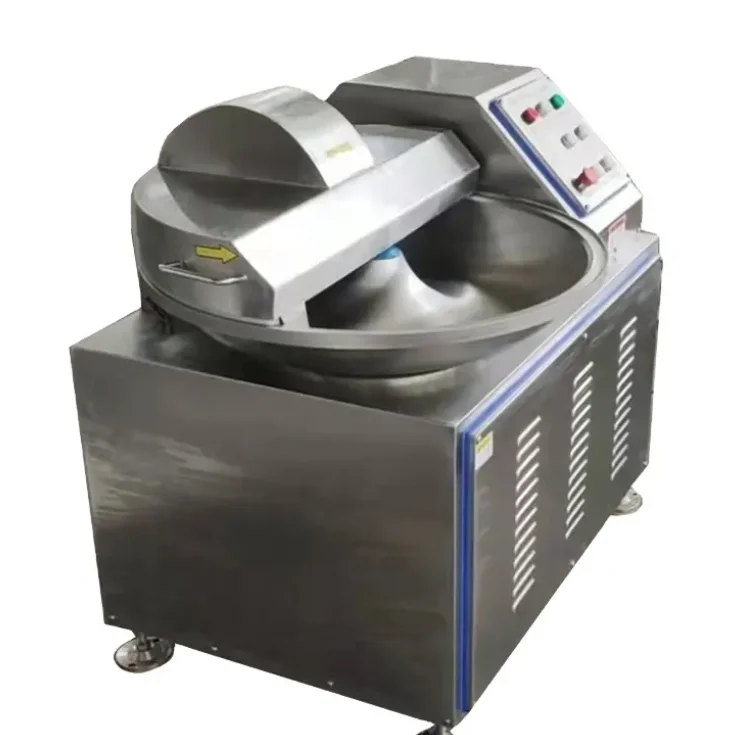 Easy Operation Home Use Meat Paste Grinder Colloid Mill Stainless Steel Chopper Mixer for Sale Bowl Cutter