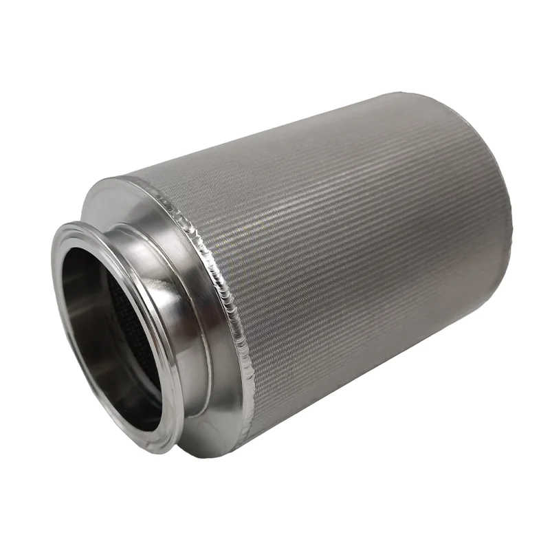 Stainless Steel 304 Metal sintered Wire mesh Woven filter sintered melt Hydraulic filter element filter