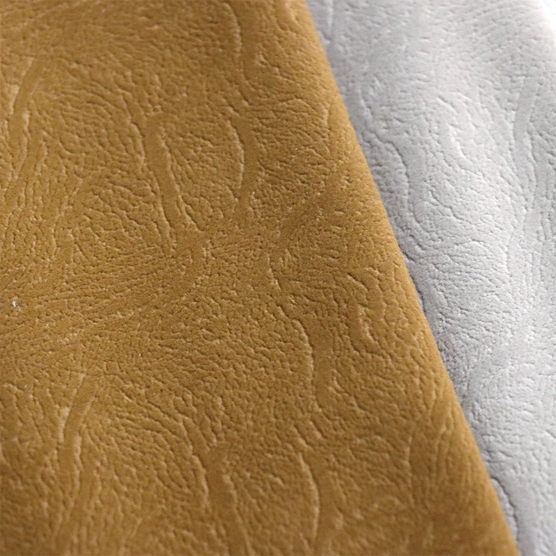 TX2443 Turkey Electric Carving Customized Design Holland 3D Embossed Velvet Fabric for Sofa