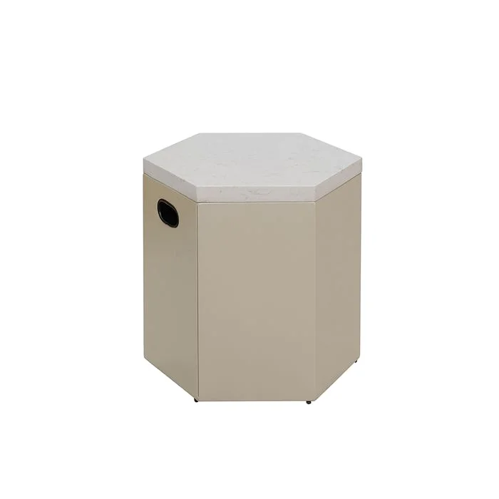 
Made in China Aluminum Garden Sofa Outdoor Furniture Set Propane Fire Pit Kits 