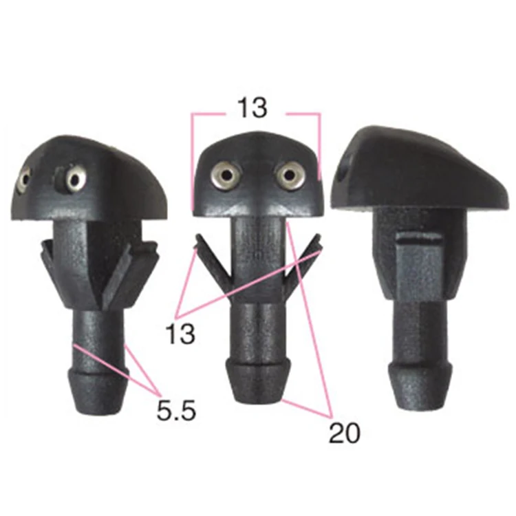 Nozzles Kit Assy -windshield Windshield Wiper Washer Nozzle