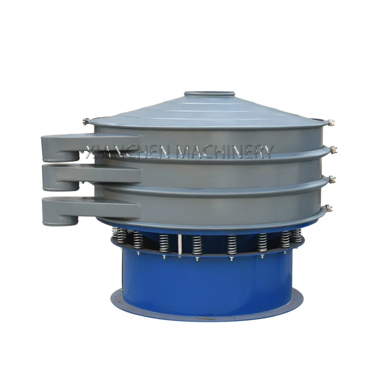 XC 3 Layer Rotary Soil Sieve Renewable Industries Vibro Sifter For Granules Vibrating Shaker Sieve Price Sieve Machine