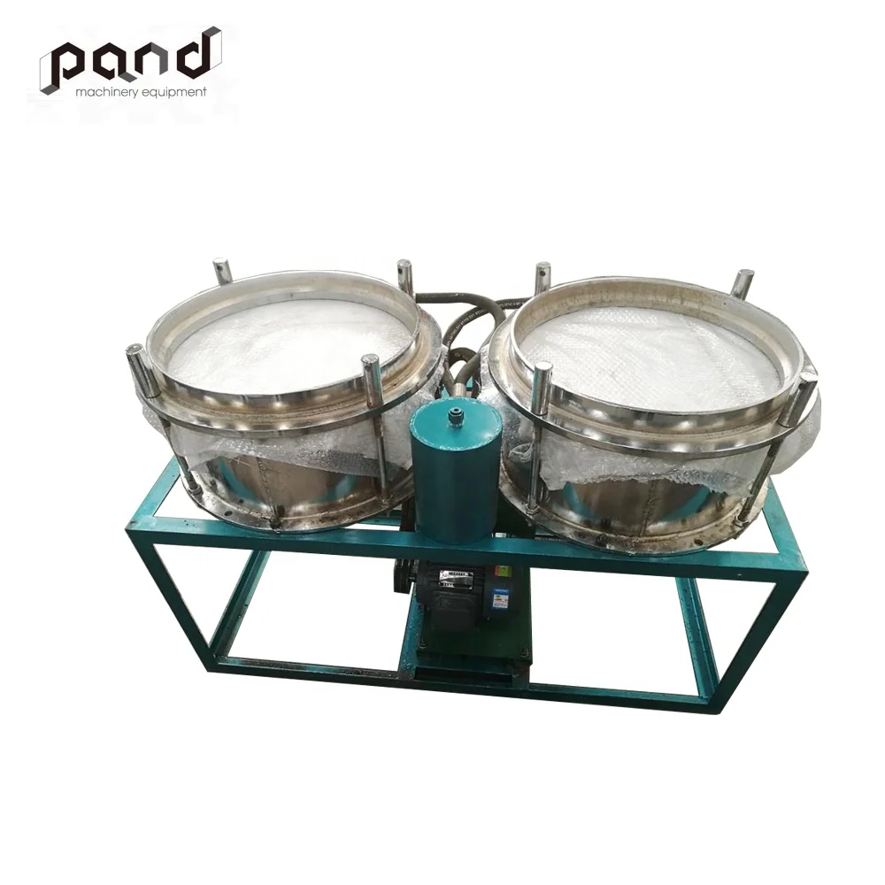 double vacuum cooking oil filter sunflower oil machine