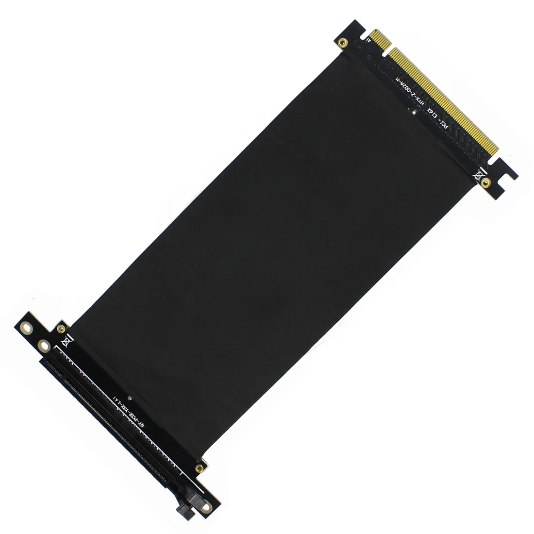 20 см высокоскоростной PCI Express 3 0 16X переходник Удлинительный кабель адаптер 90 градусов для ПК видеокарты разъем PCIe Riser удлинитель