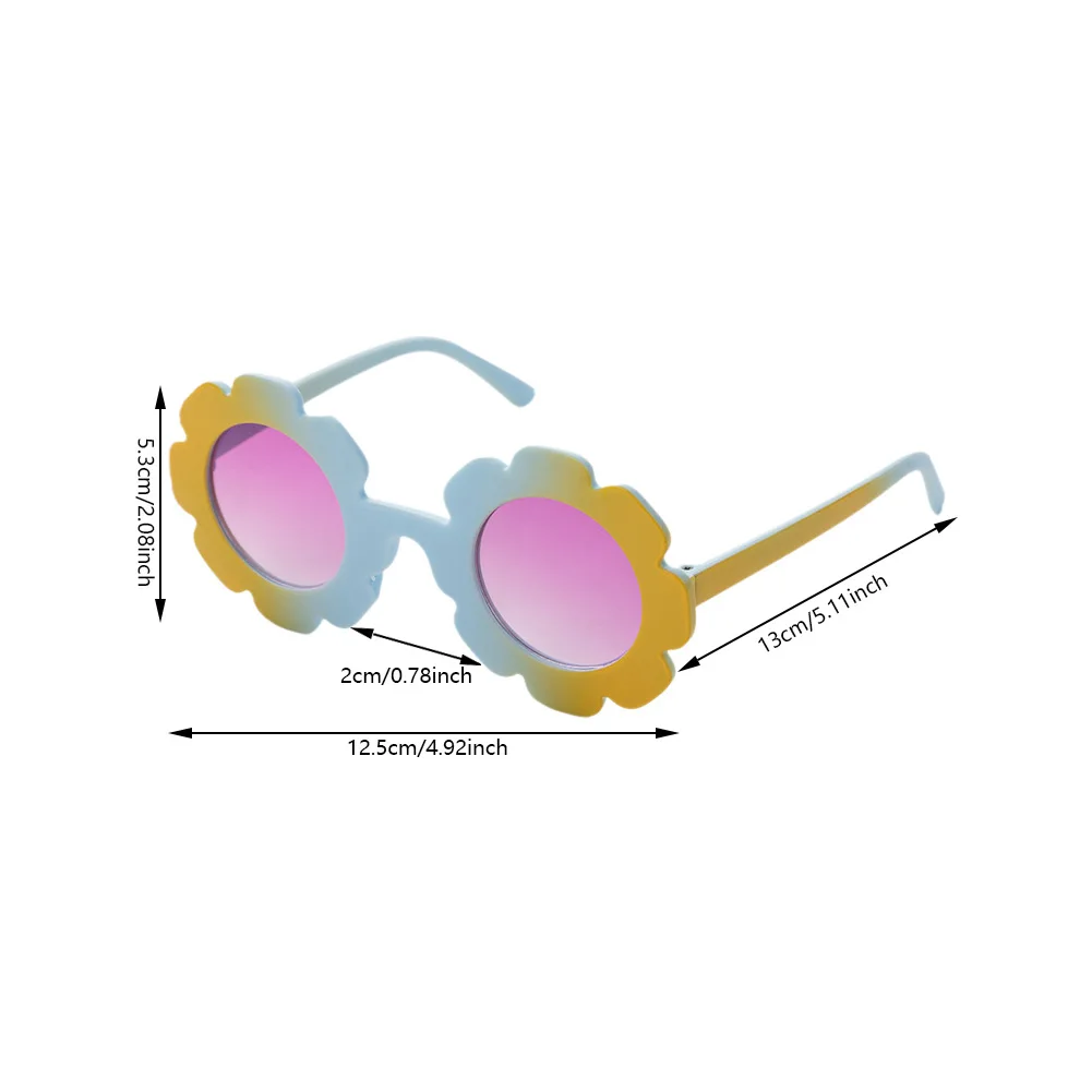 2024 Hot Sale Baby Sunglasses Wholesale Colorful Cute Round Anti UV400 Girls Boys Baby Kids Sunglasses