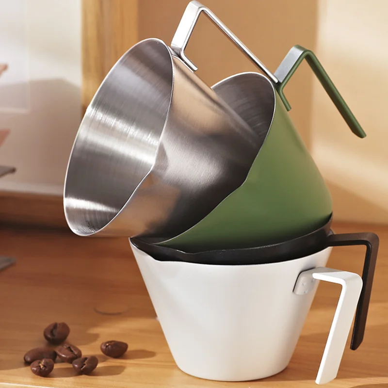New Product Ideas 2024 Stainless Steel Measuring Tool - Coffee Measure Jug V-Shaped Spout Espresso Pouring Cup 100ml