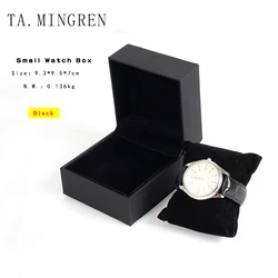 China Cheap Personalize Packaging Box Custom PU Leather Watch Box Wholesale