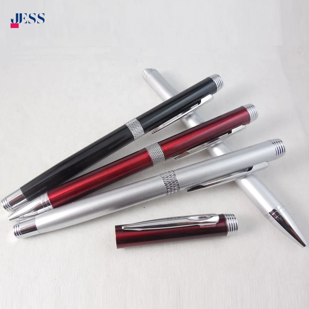 Fluent Writing Metal Roller Pen Advertising Metal Gel Pen Cheap Pen for Promotion