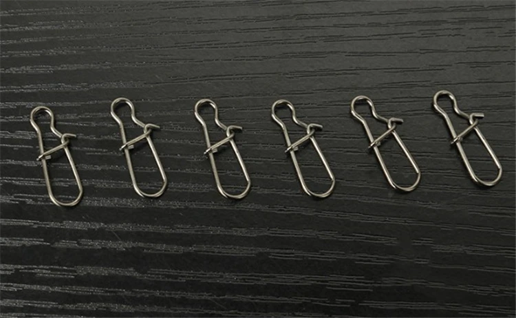 High quality strong Stainless steel snap pin fishing carp fishing quick clips