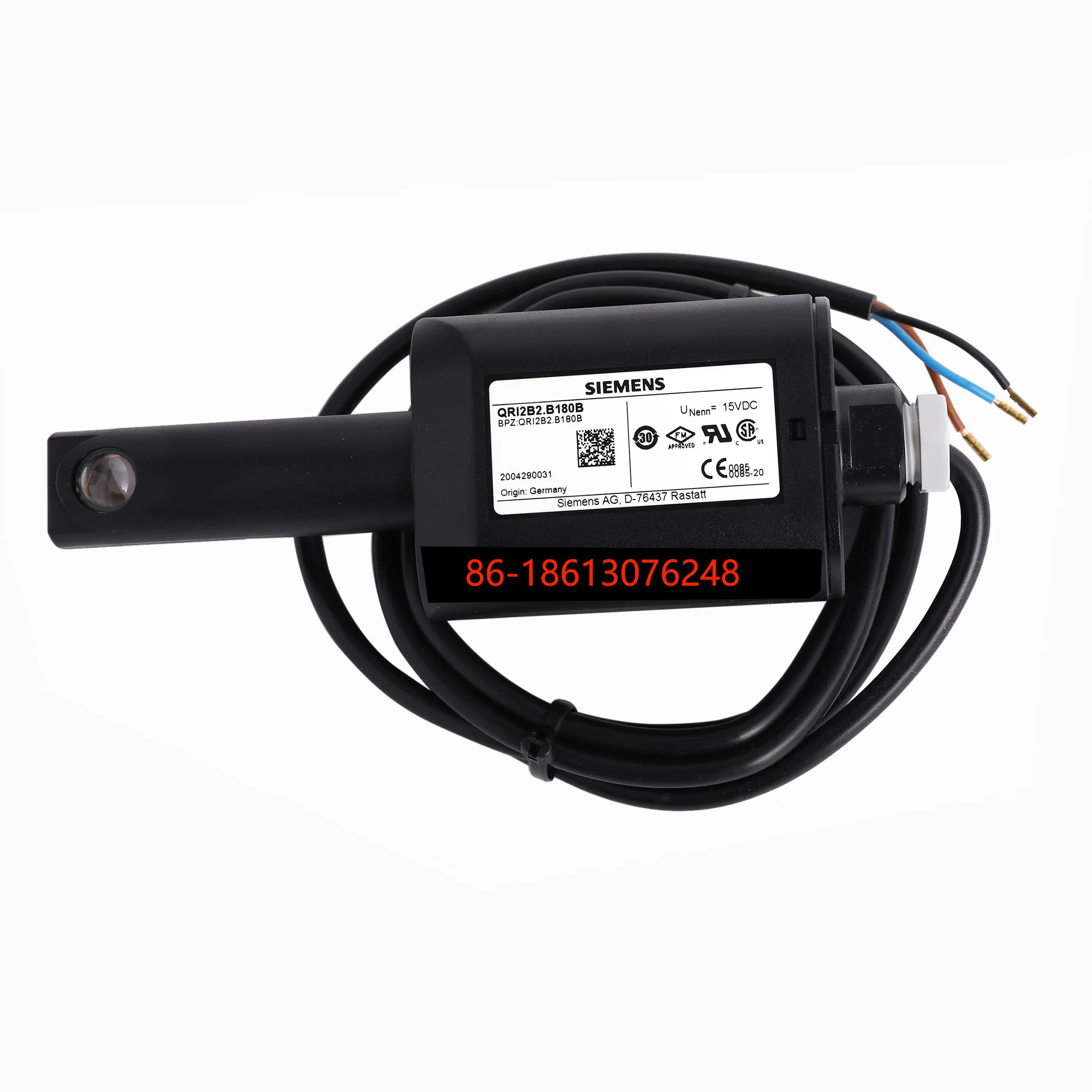 Новый SIEMENS QRI2B2.B180B, инфракрасный датчик пламени Siemens QRI2B2.B180B по хорошей цене