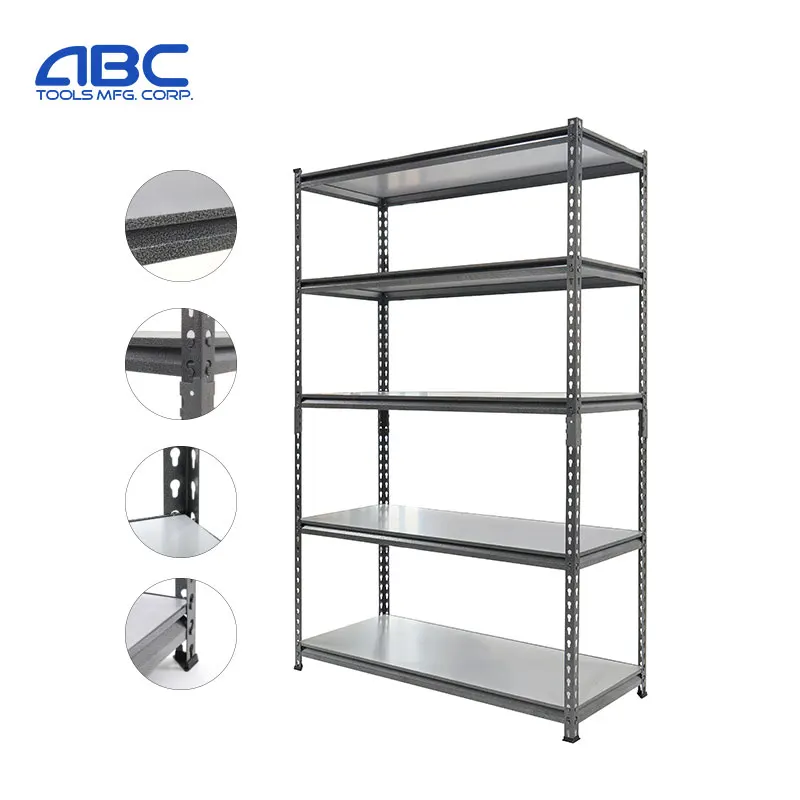 Metal Decoration Mobile Shelving System Promotional Various Durable Using Steel Storage Rack