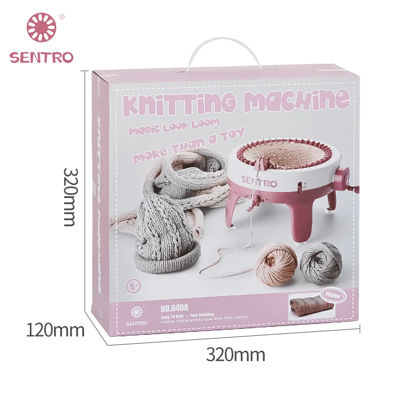 Sentro Creative Thoughtful Handmade Gifts Kids Diy Craft Automatic Sweater Knitting Machine Needle Toy Socks Knitting Machines