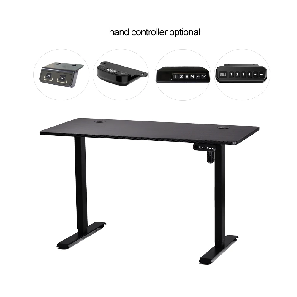 Lifting speed 20mm/s adjustable electric office desk electronic stand up desk frame electric standing desk mechanism