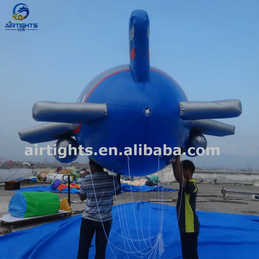 Factory Good Price Helium Air Ship Planes huge inflatable Blimps for advertising