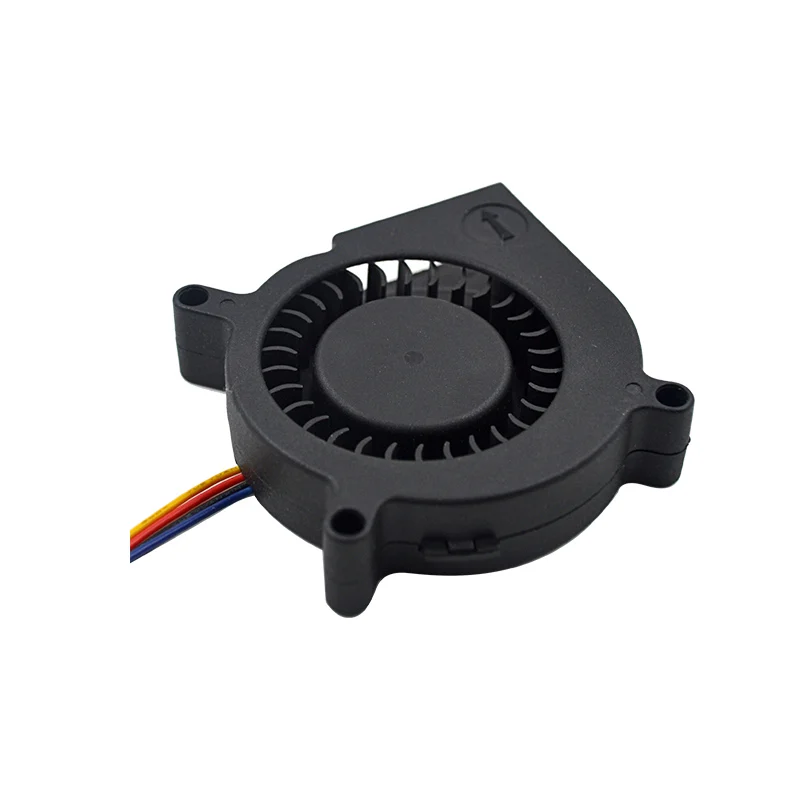 Hangdahui ball bearing blower fans centrifugal mini 4pin pwm 5v 24v blower fan motor 6015 60x60x15mm dc air blower fan