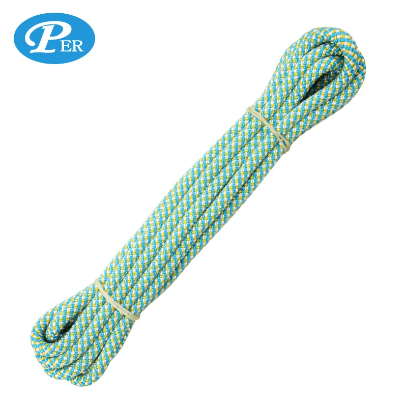 Factory supply 9mm -11mm climbing rope static for outdoor climbing rope