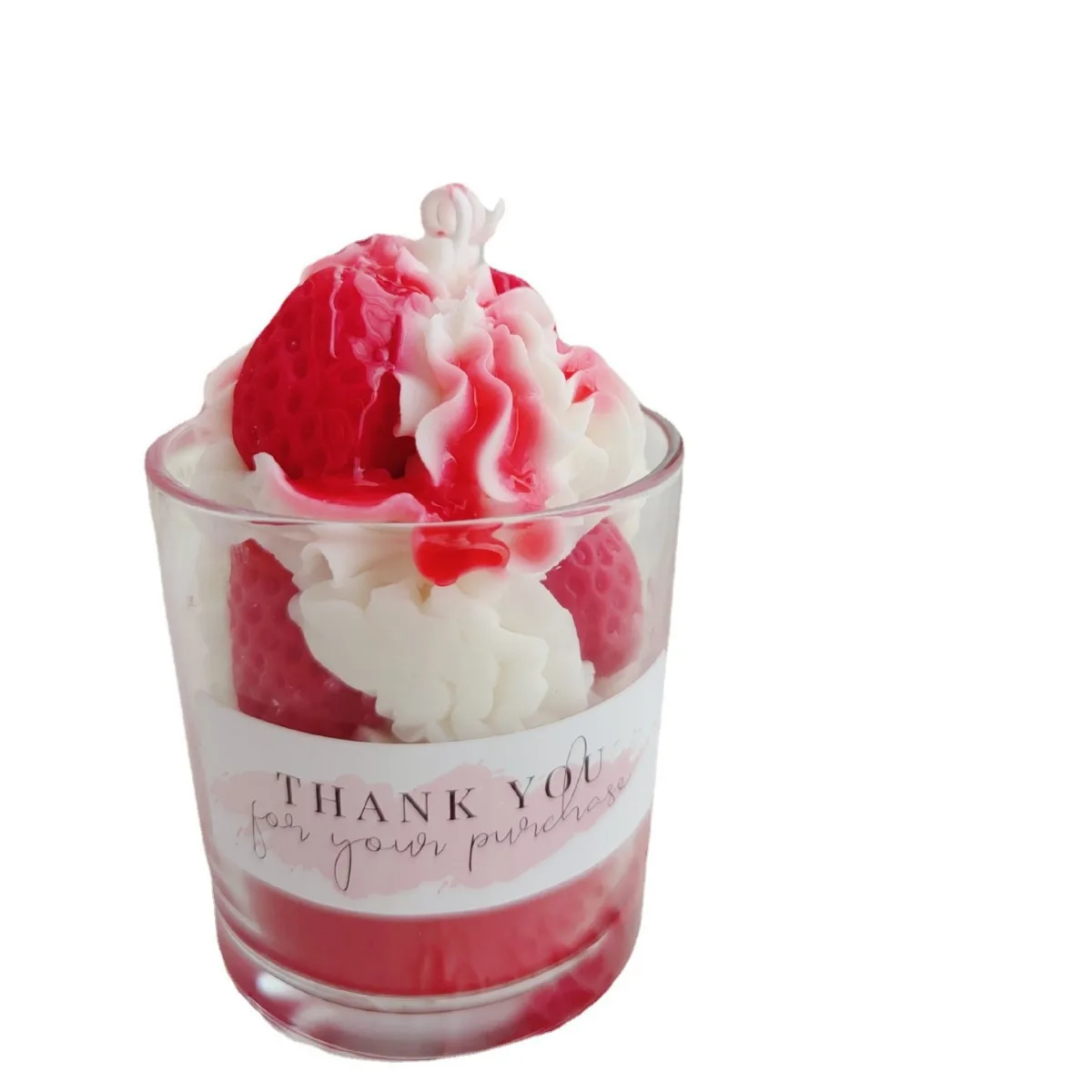 High Quality Long Burning Deodorized Candles Customized Dessert Cake Candle Soy Wax Dessert Candle