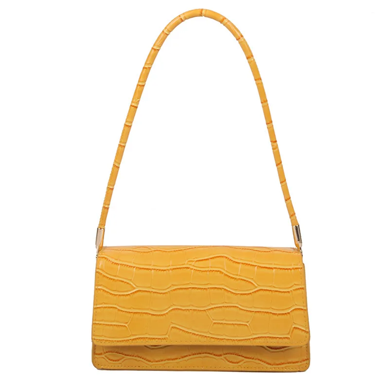 high quality Leather Crocodile Leather Handbags for Women Ladies Shoulder Bags Unique PU Purse girls leather bag