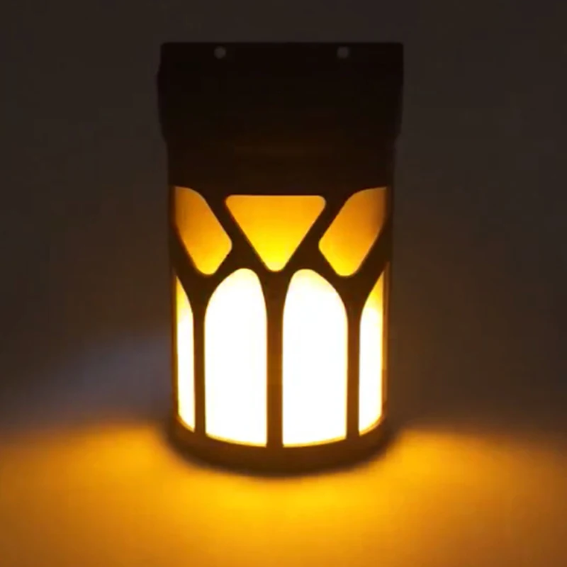 Manufacturer Custom Wholesale Solar Flame Lamp for Garden Patio Pathway