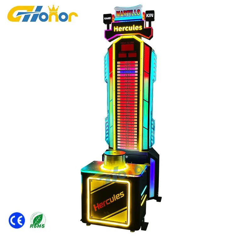 Indoor playground Hot selling Boxing machine The king of hammer Coin operated game machine Suitable for Game Center