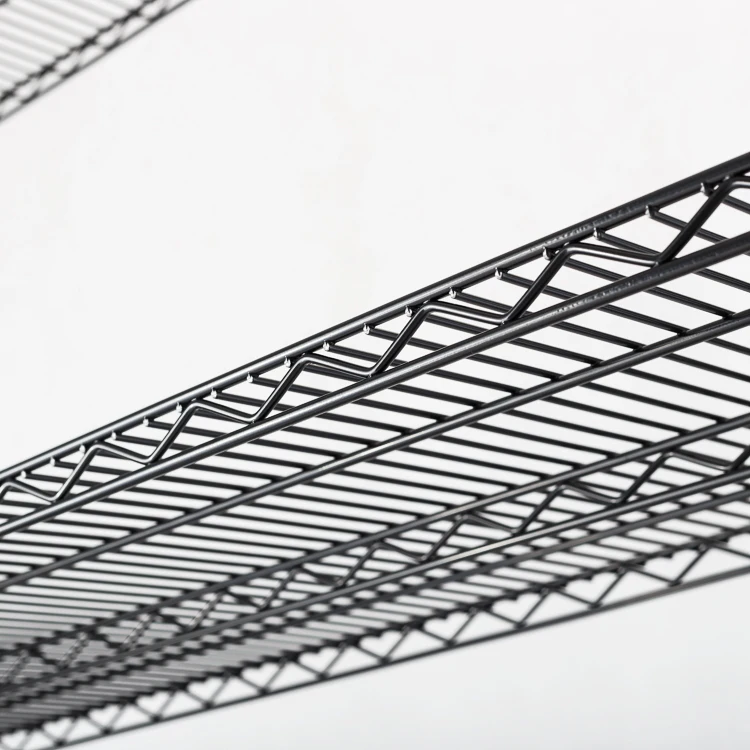 Powder Coating Storage Rack Welded Wire Mesh Storage Shelves Racks Shelving