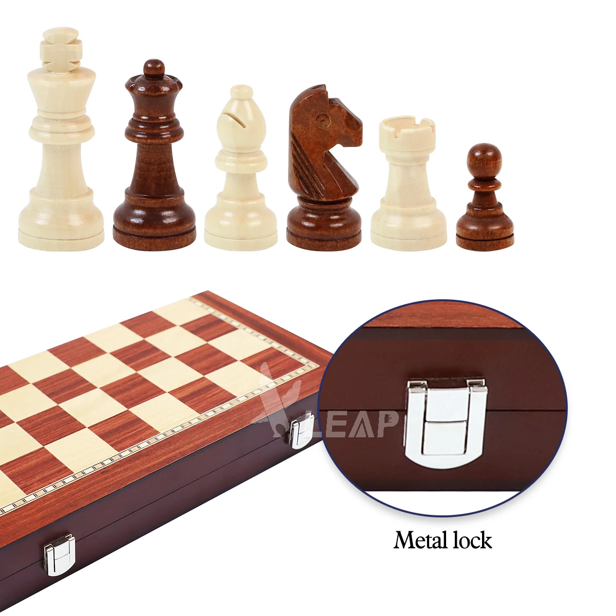 Русский Березовая магнитный Набор для игры в шахматы шахматная доска 35 см 14 дюймов деревянная Магнитная Складная Staunton деревянные шахматы количество предметов в комплекте