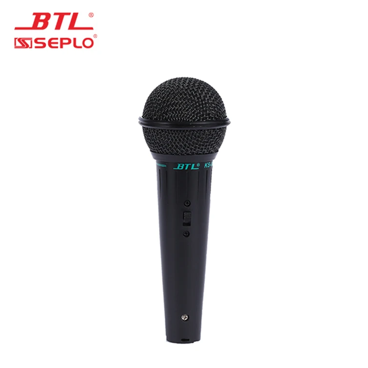 China Supplier Professional Micro Teaching Handheld Plastic Wired Microphone Accessories