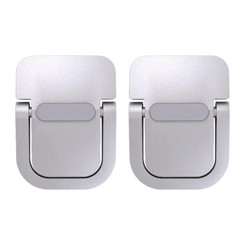 Mini foldable zinc alloy laptop foot stand tablet metal Height raising bracket cooling invisible stand