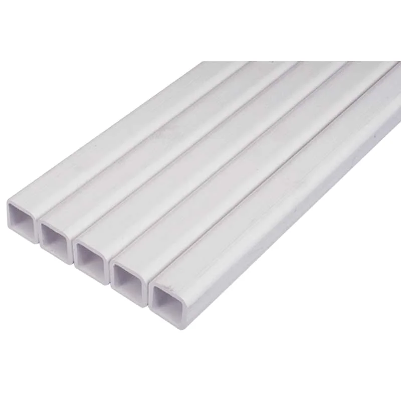 pvc hydroponic square tube for greenhouse/Plastic Hydroponic tube for planting vegetable