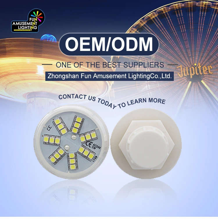 Оригинальные детали аттракционы Одноцветный светильник SMD Светодиодный точечный 20 мм