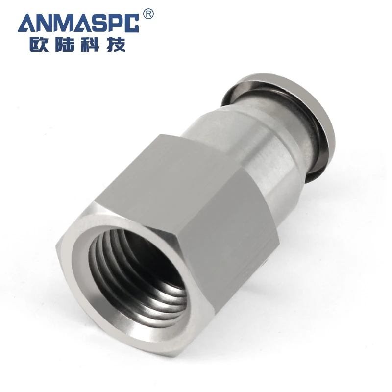 SMC Type PCF Series Straight Female Thread Pneumatic Connector Quick Connecting Tube Fittings